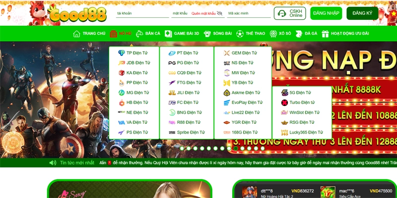Good88 oba🎖️ Link Trang Chủ Good88.COM Uy Tín 15 Good88 liên kết với hơn 70 nhà phát hành danh tiếng